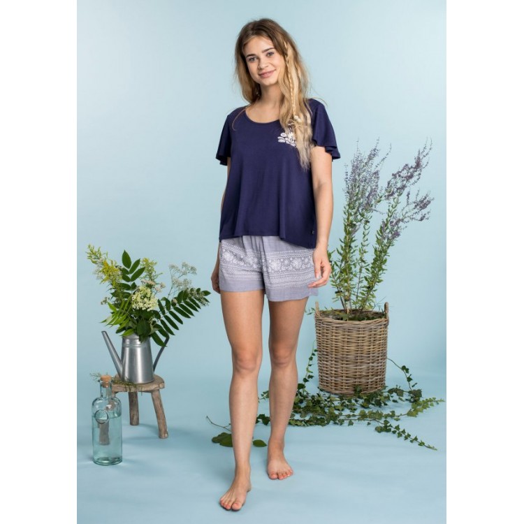 Домашний женский комплект с шортами LNS 576 A20, KEY