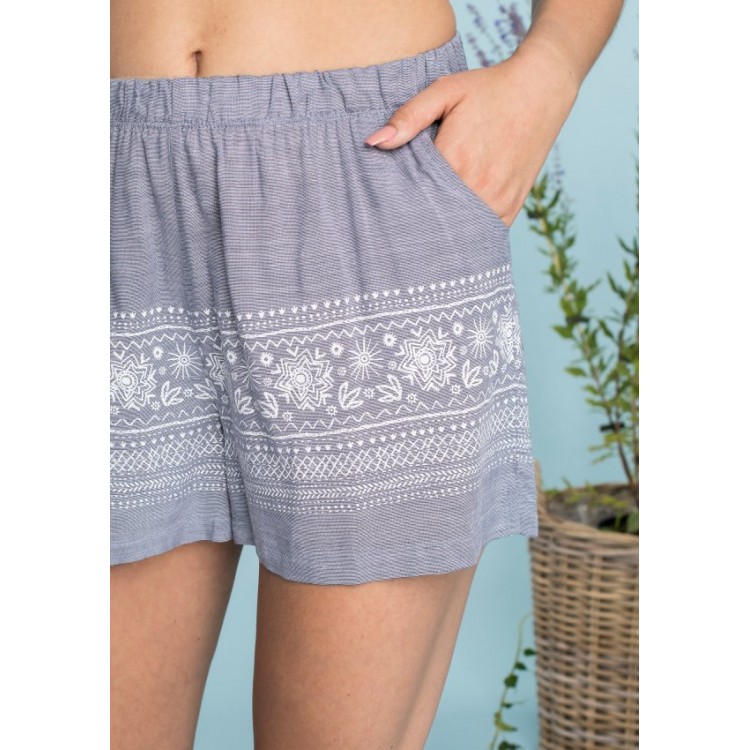 Домашний женский комплект с шортами LNS 576 A20, KEY