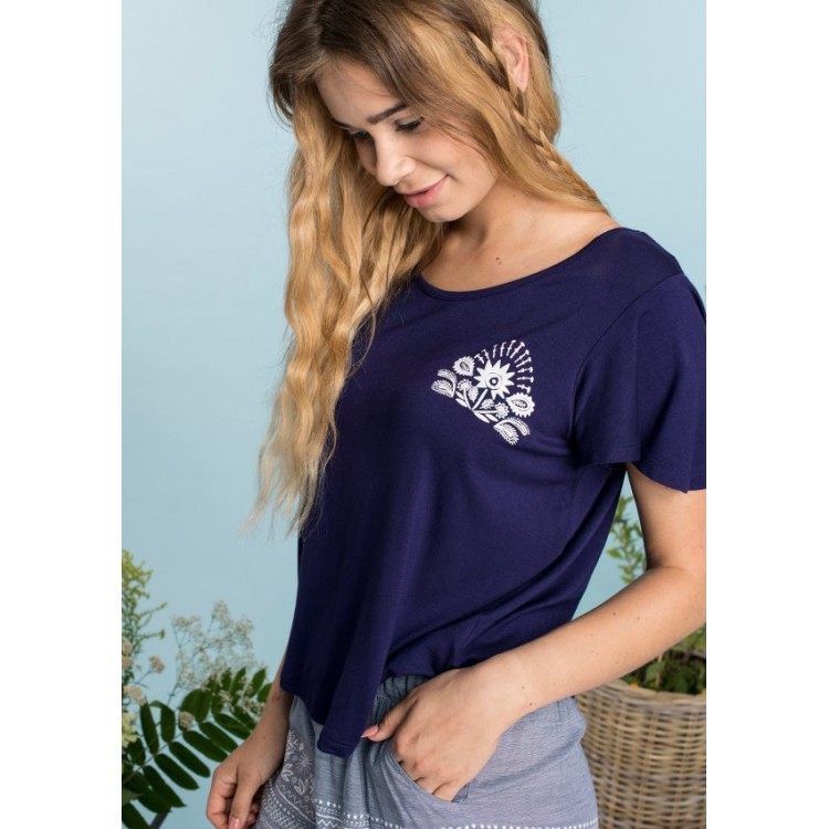 Домашний женский комплект с шортами LNS 576 A20, KEY