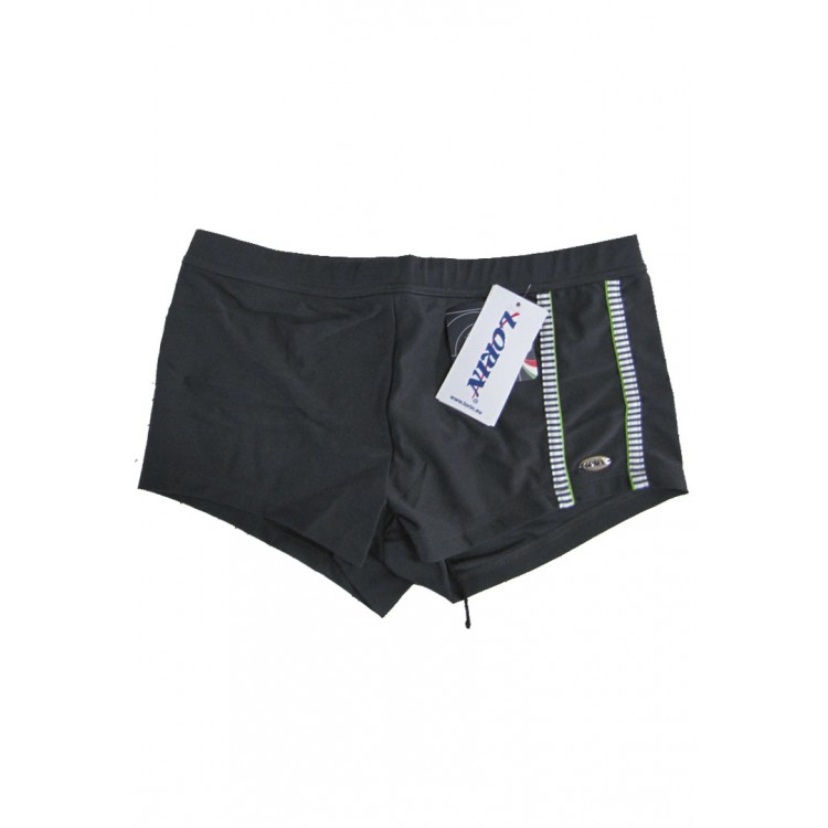 Мужские пляжные плавки BOXERKI - 502-gray/green, LORIN