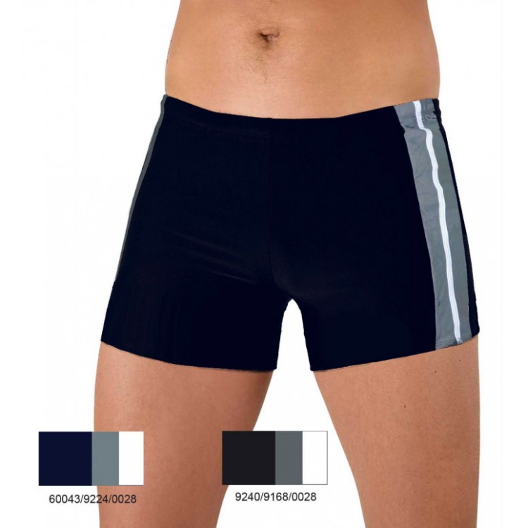 Черные мужские плавки BOXERKI - 708-black, LORIN