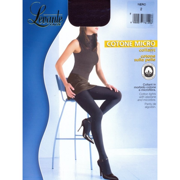 Колготки женские с микрофиброй Cotone Micro-moka, Levante