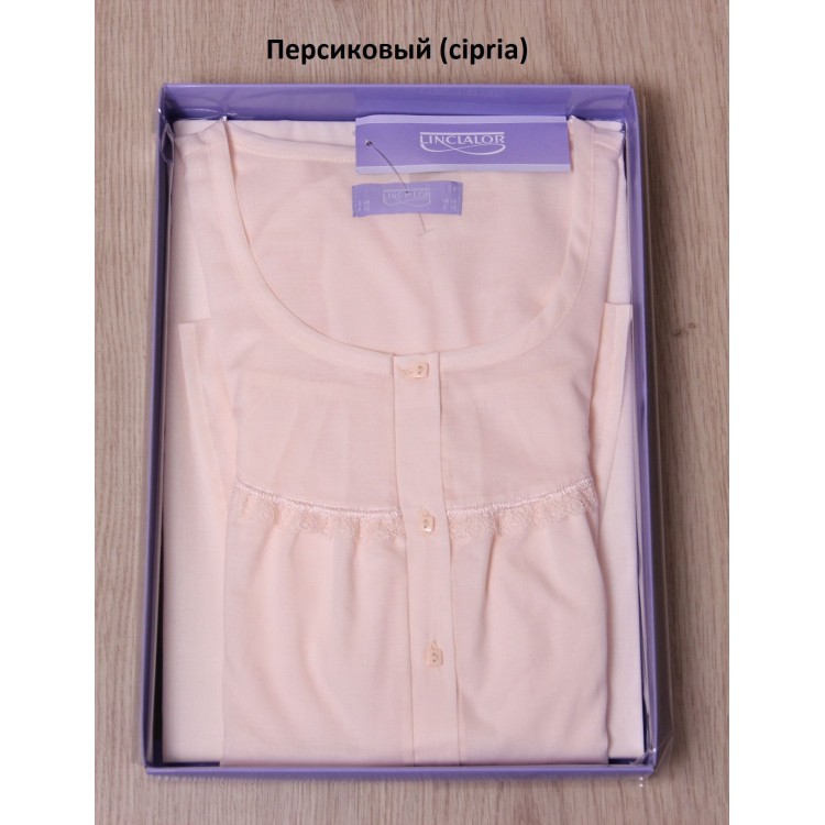 Женская хлопковая сорочка 26229/30, Linclalor