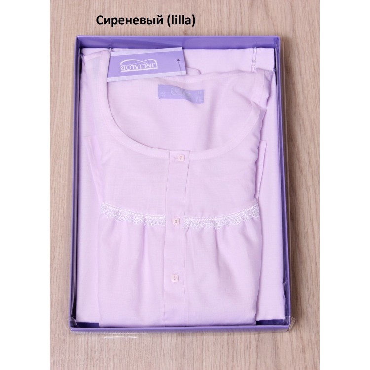 Женская хлопковая сорочка 26229/30, Linclalor