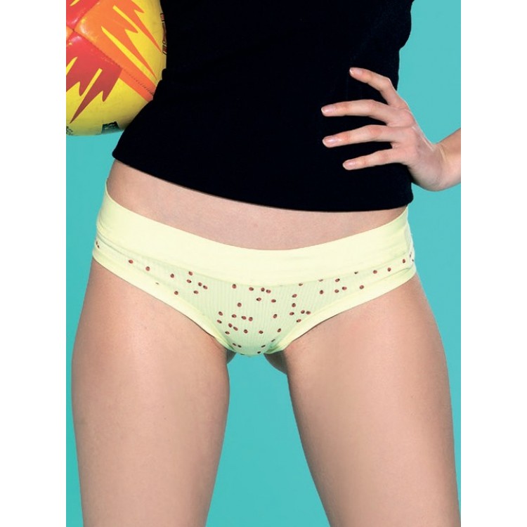Женские хлопковые трусики 2659D-yellow, Lovely Girl