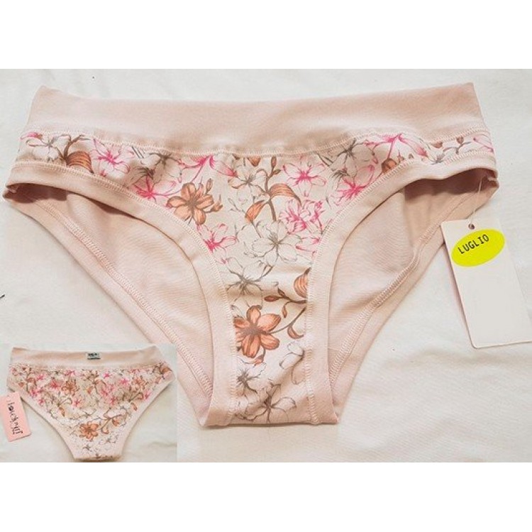 Женские хлопковые трусики-слип 2742D-pink, Lovely Girl