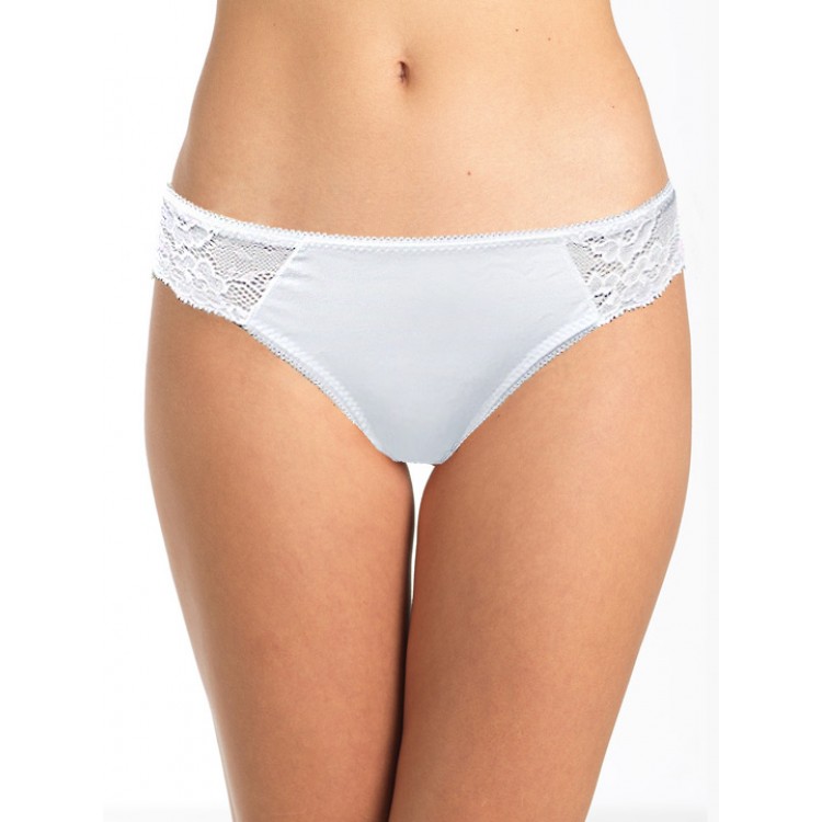Женские хлопковые трусики-стринг 3021D-white, Lovely Girl