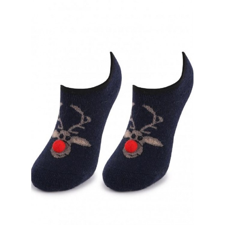 Носки следочки женские ANGORA R41 blue, Marilyn