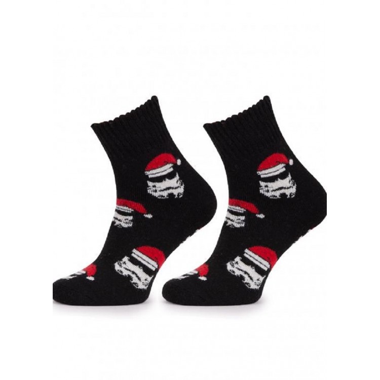 Носки женские ANGORA TERRY R21 black, Marilyn