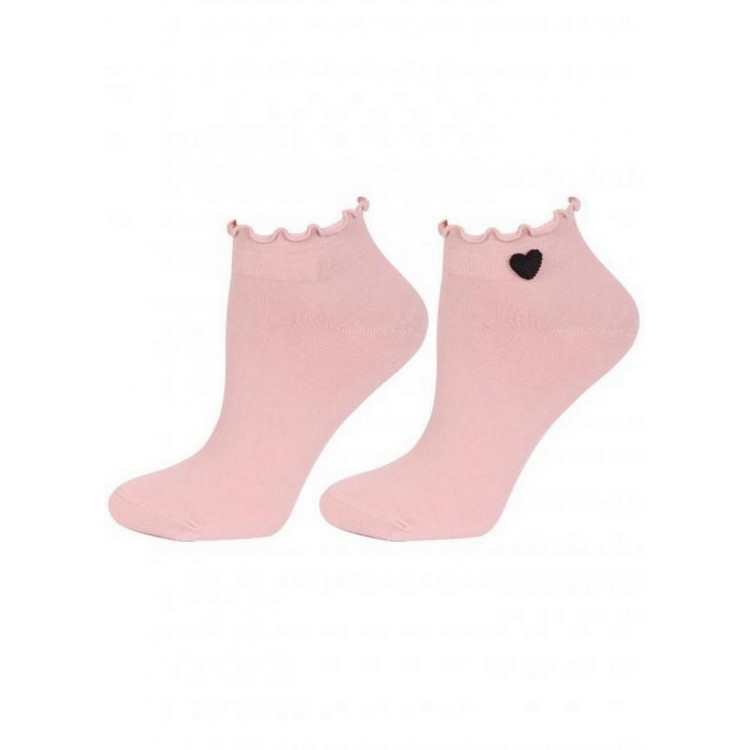 Носки женские хлопковые FOOTIES LOVE S30 - pink, Marilyn