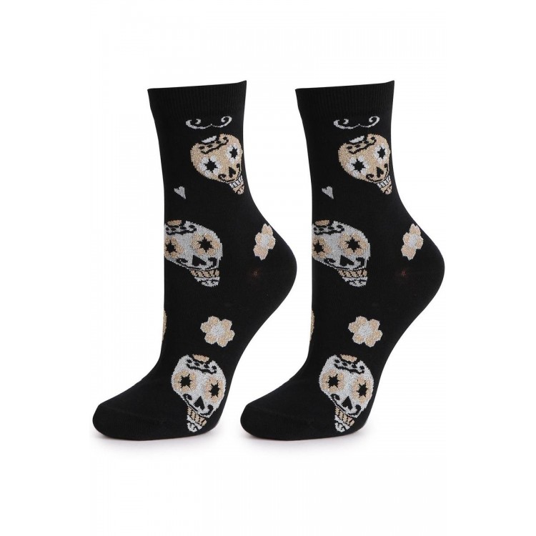 Носки женские SC GOLDEN SKULL, MARILYN
