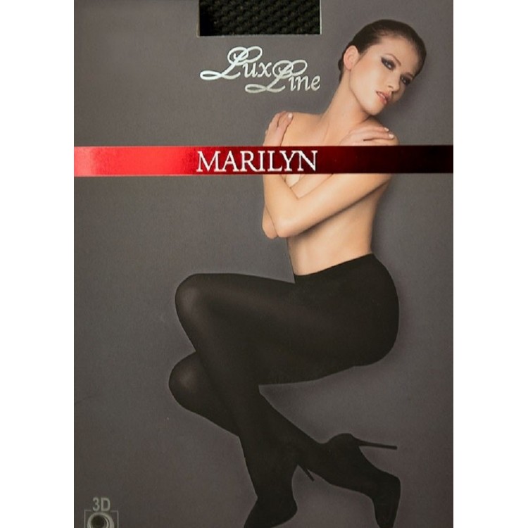 Черные женские колготки 40 den TOUCH темно-синий, MARILYN