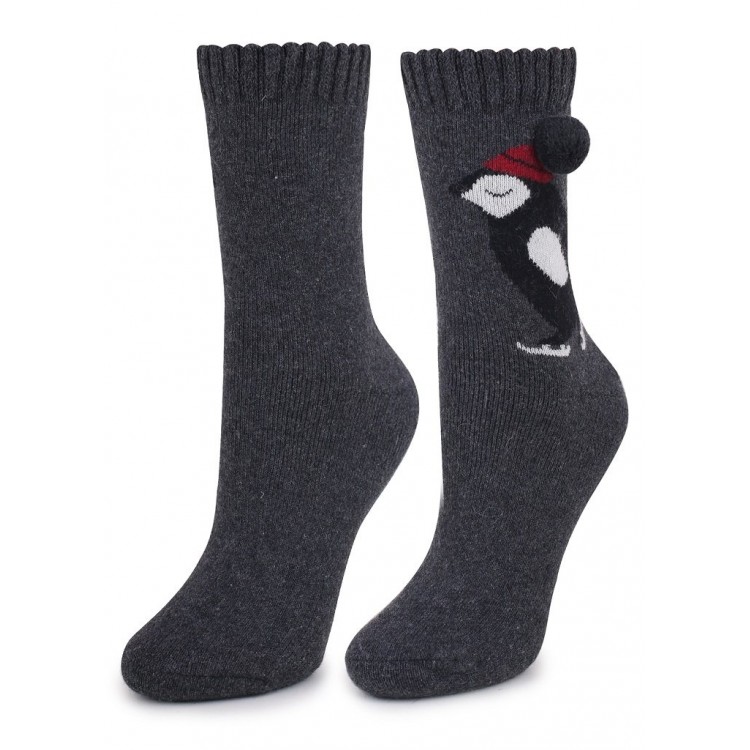 Теплые женские носки ANGORA NO TERRY N41, MARILYN