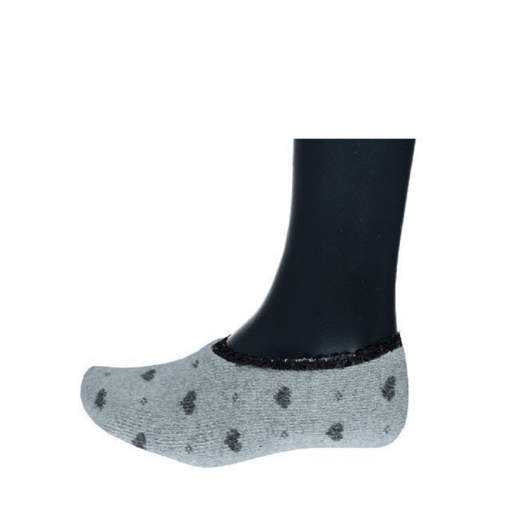 Теплые носки-балетки ANGORA E32 light gray, MARILYN