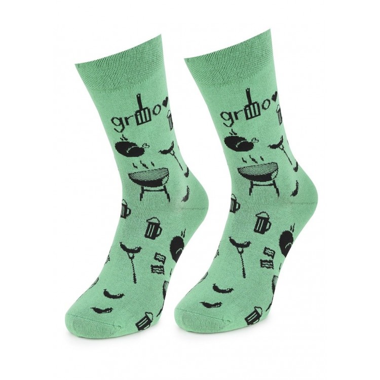 Мужские хлопковые носки MEN GRILLOVE green, MARILYN