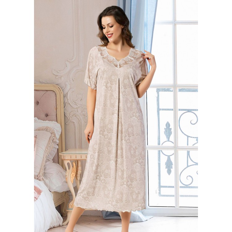 Женская бамбуковая сорочка 3105N/2129, Mariposa