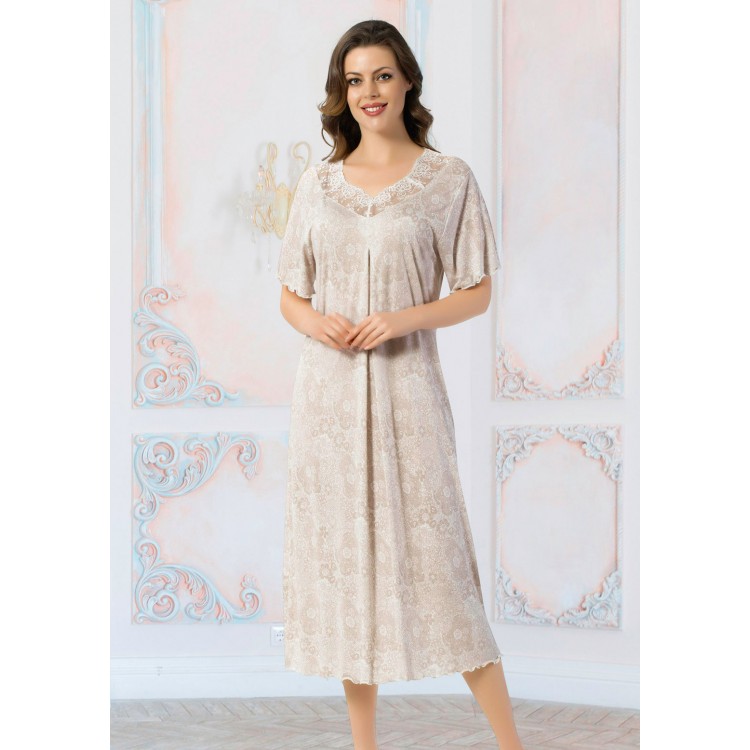 Женская бамбуковая сорочка 3105N/2129, Mariposa
