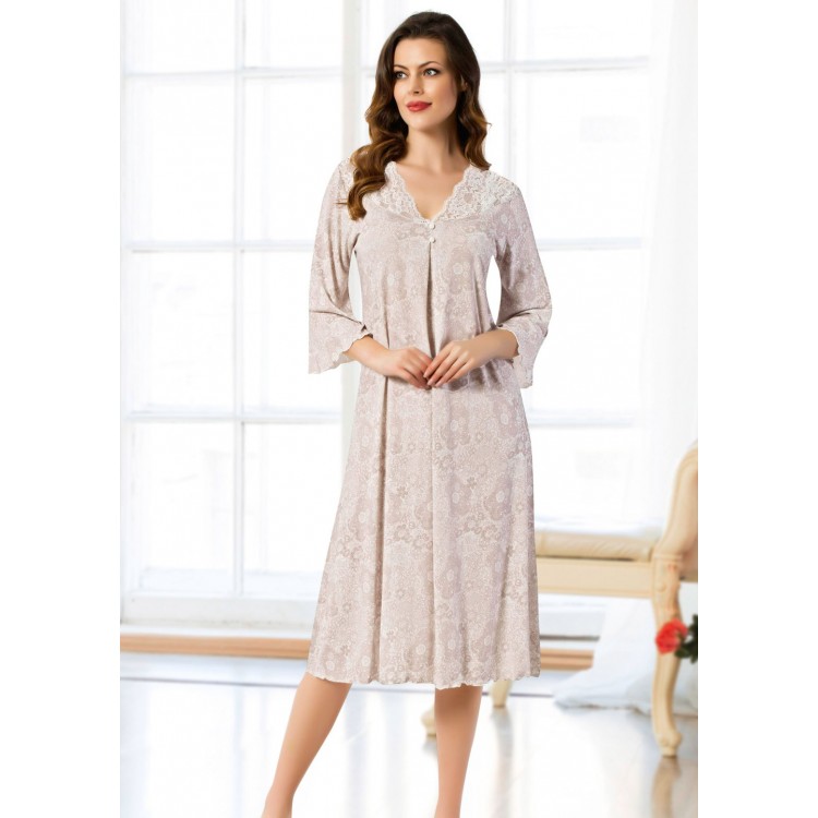 Женская бамбуковая сорочка 3105N/2129, Mariposa