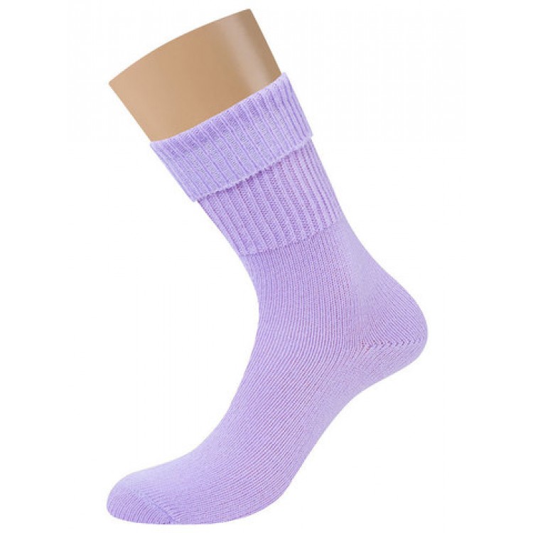 Теплые женские носки из шерсти и акрила Inverno 3301-lilla, MiNiMi