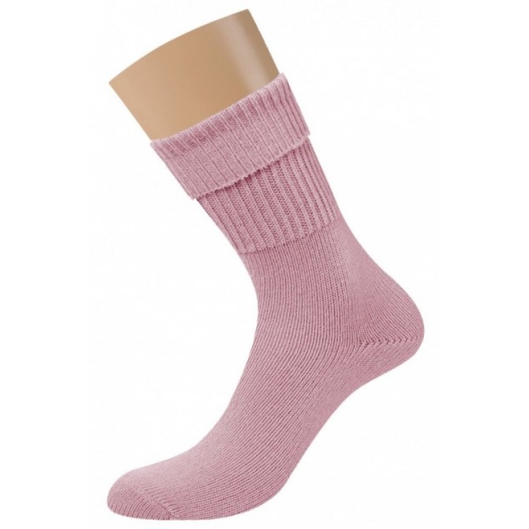 Теплые женские носки из шерсти и акрила Inverno 3301-rosa, MiNiMi