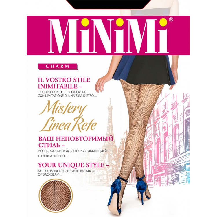 Колготки женские в сеточку Mistery Linea Rete-daino, MiNiMi