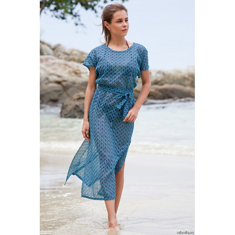 Женская пляжная туника 8244, Mia-Amore