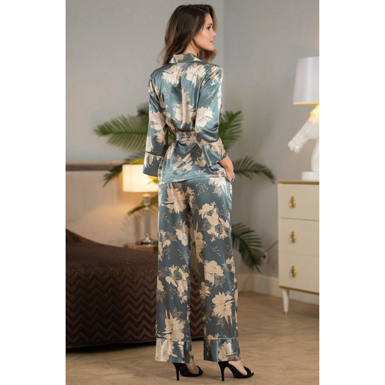 Комплект пижамный шелковый женский 3836, Mia-Amore Комплект пижамный шелковый женский 3836, Mia-Amore