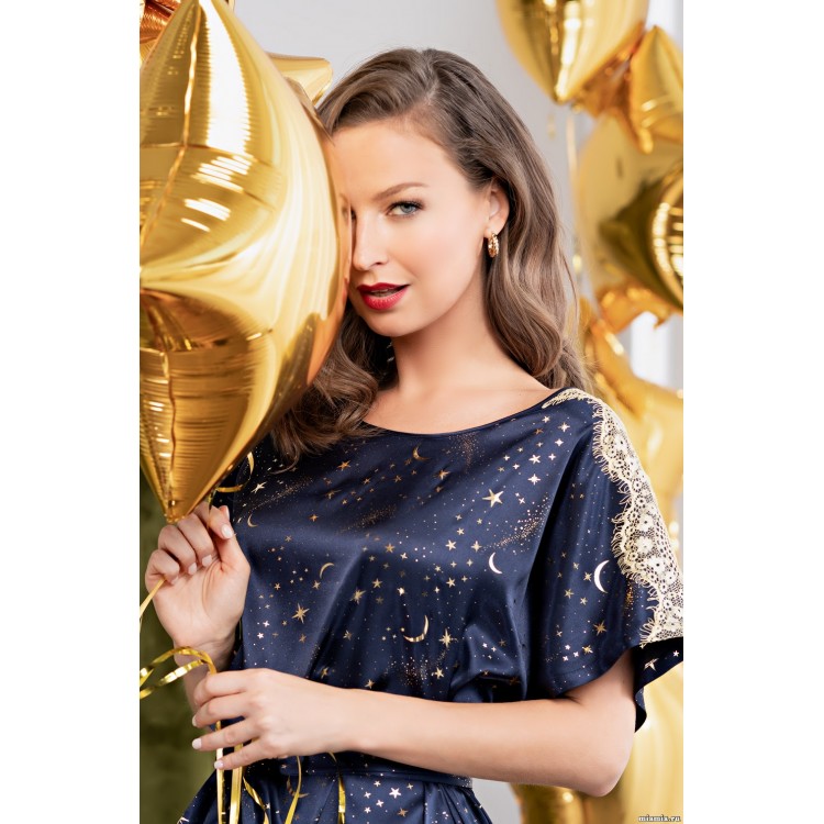 Женская атласная туника 8747, Mia-Amore Женская атласная туника 8747, Mia-Amore
