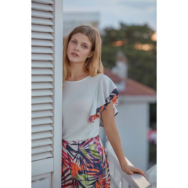 Женский костюм  с брюками 1528, Miss Loren