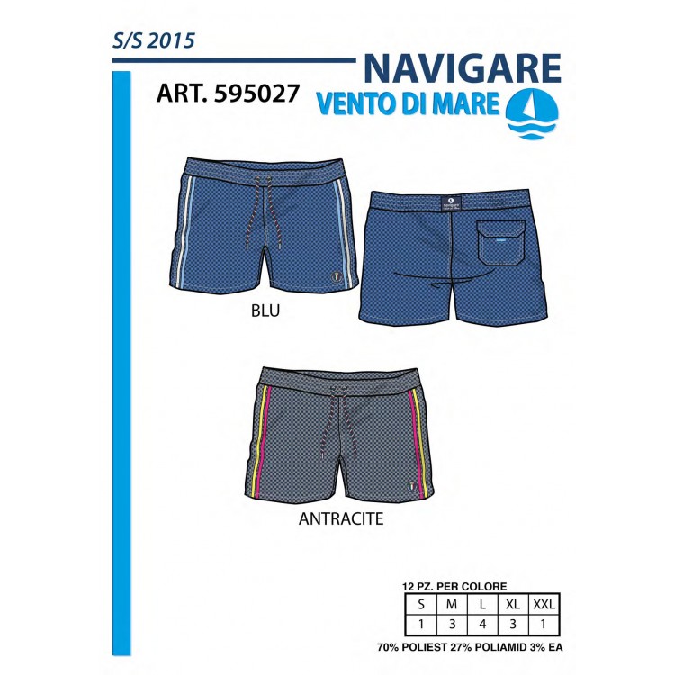 Мужские пляжные шорты 595027, Navigare Мужские пляжные шорты 595027, Navigare