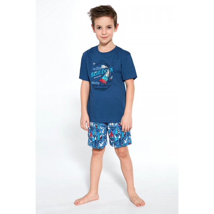 Пижама для мальчиков с шортами 789/790 BLUE DOCK, CORNETTE