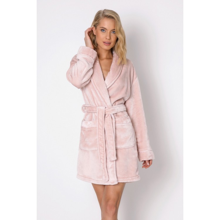 Халат теплый женский EVE DUSTY PINK, ARUELLE