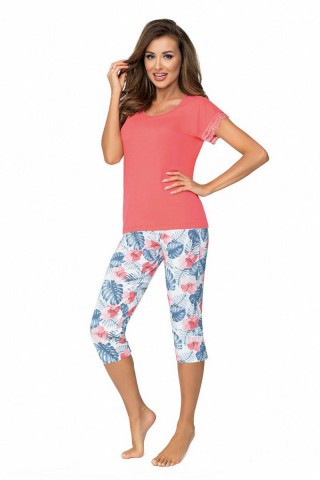 Пижама женская с бриджами MILA CORAL 3/4, DONNA