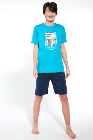 Пижама подростковая с шортами для мальчиков 519 TROPICAL, CORNETTE