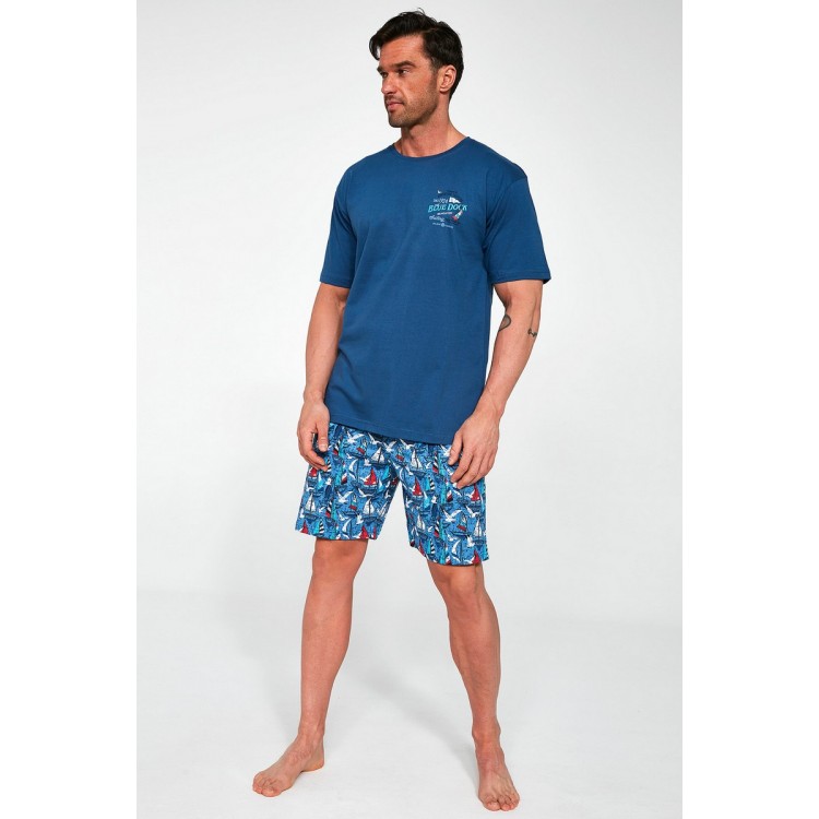 Пижама мужская с шортами 326 BLUE DOCK 2, CORNETTE