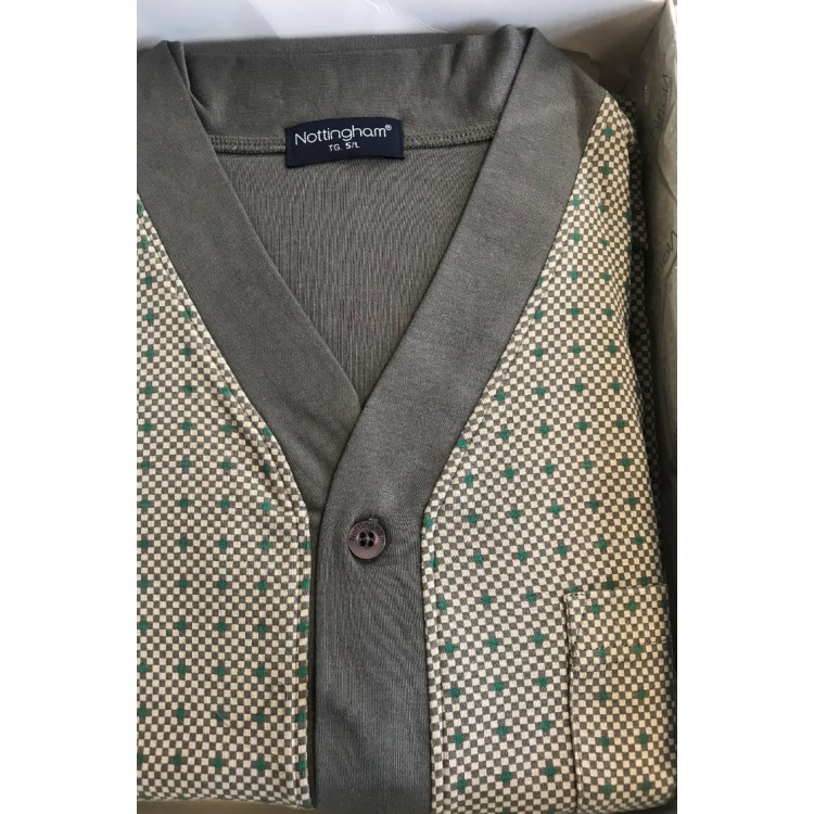 Пижама мужская 27523 grey