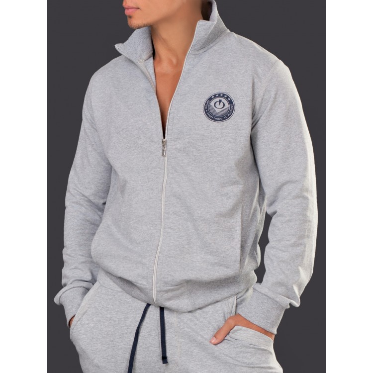 Мужская толстовка на молнии F105 gray, Opium, PECHE MONNAIE Мужская толстовка на молнии F105 gray, Opium, PECHE MONNAIE
