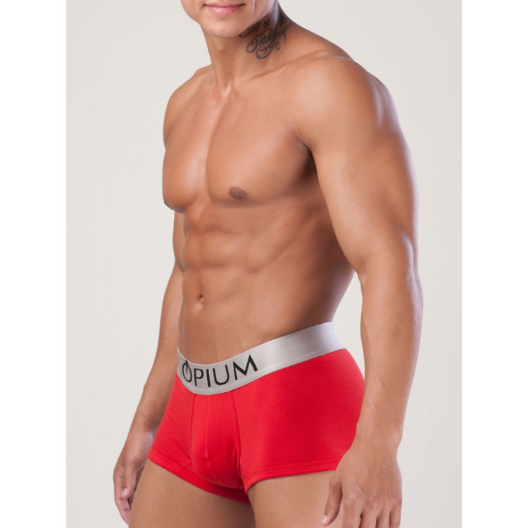 Мужские хлопковые Трусы R-06 Red, Opium 