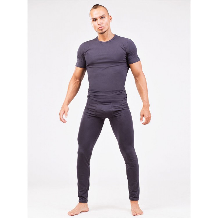 Кальсоны мужские хлопковые R-116-dark grey, Opium Кальсоны мужские хлопковые R-116-dark grey, Opium