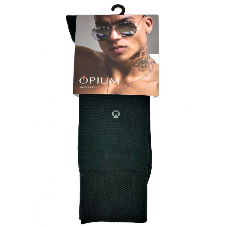 Носки мужские Premium - dark green, Opium