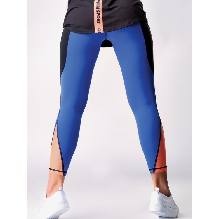 Спортивные леггинсы женские PF-6 blue, Opium