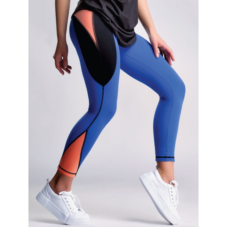 Спортивные леггинсы женские PF-6 blue, Opium