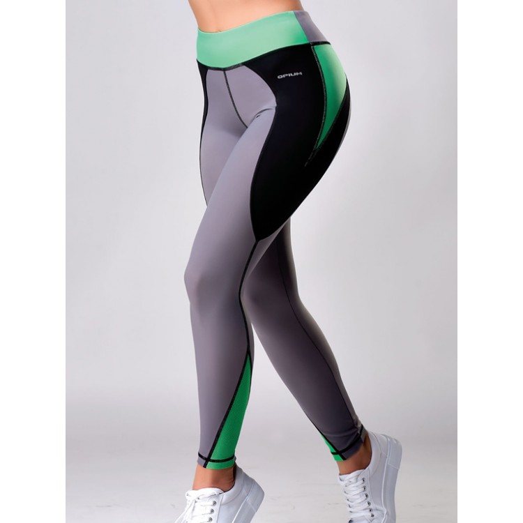 Спортивные леггинсы женские PF-6 gray, Opium