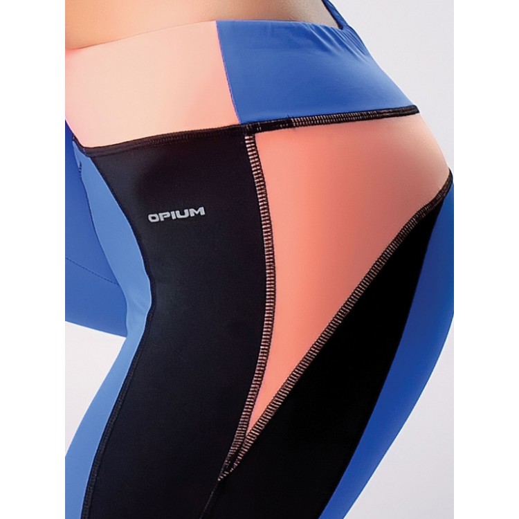 Спортивные леггинсы женские PF-6 blue, Opium