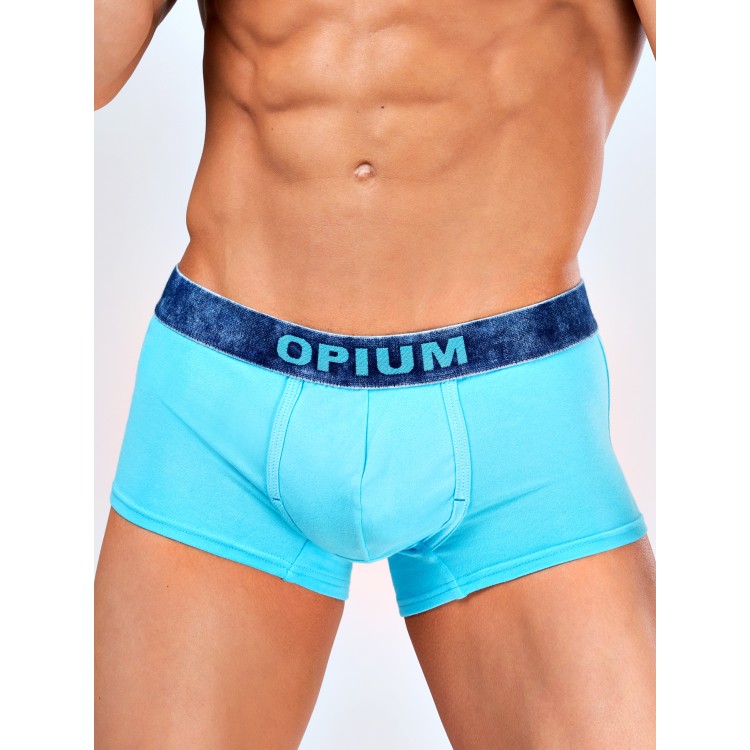 Мужские трусы-боксеры R109 blue, Opium