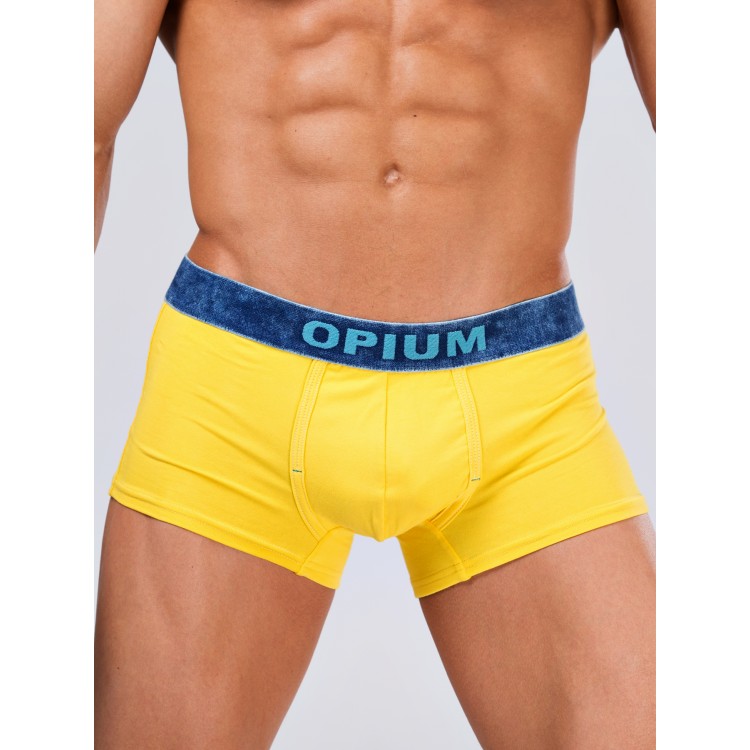 Мужские трусы-боксеры R109 yellow, Opium
