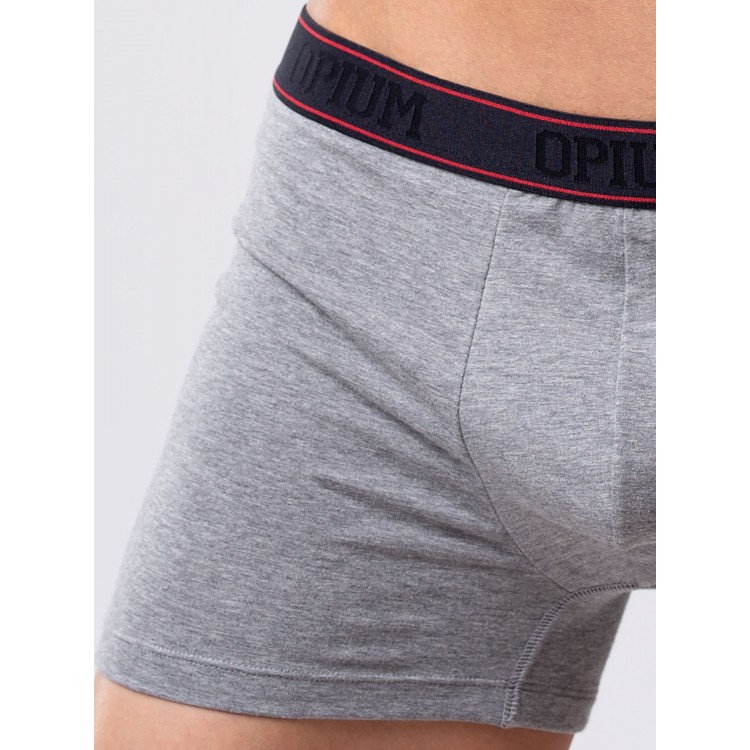 Мужские трусы-боксеры R127 grey, Opium