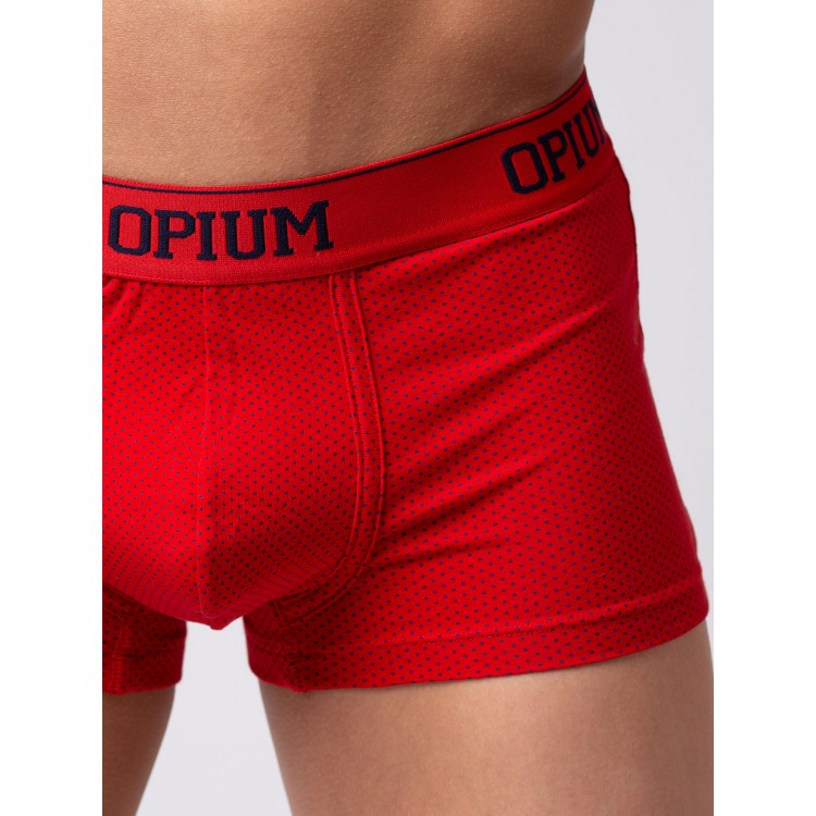Мужские трусы-боксеры R128 red, Opium