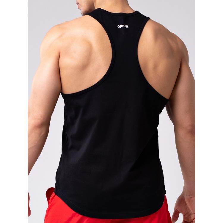 Майка мужская хлопковая R141 black, Opium