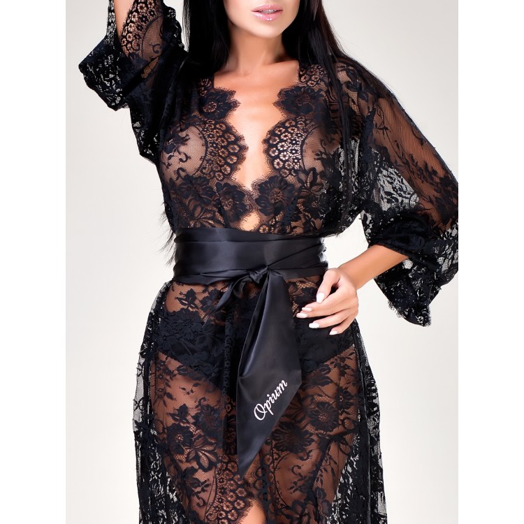 Эротический пеньюар 703 Black, Opium 